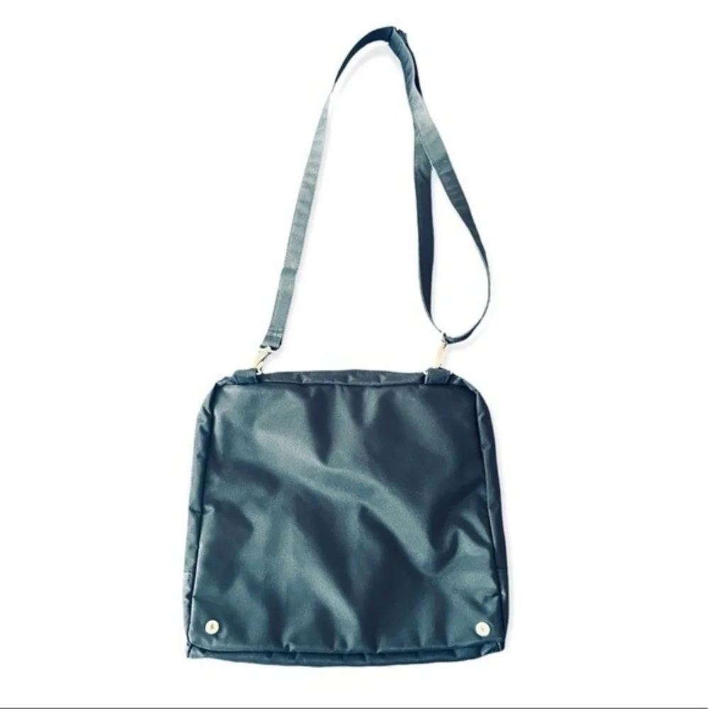 McKenzie Kids Black Diaper Shoulder Bag Crossbody Satchel Excellent Condition